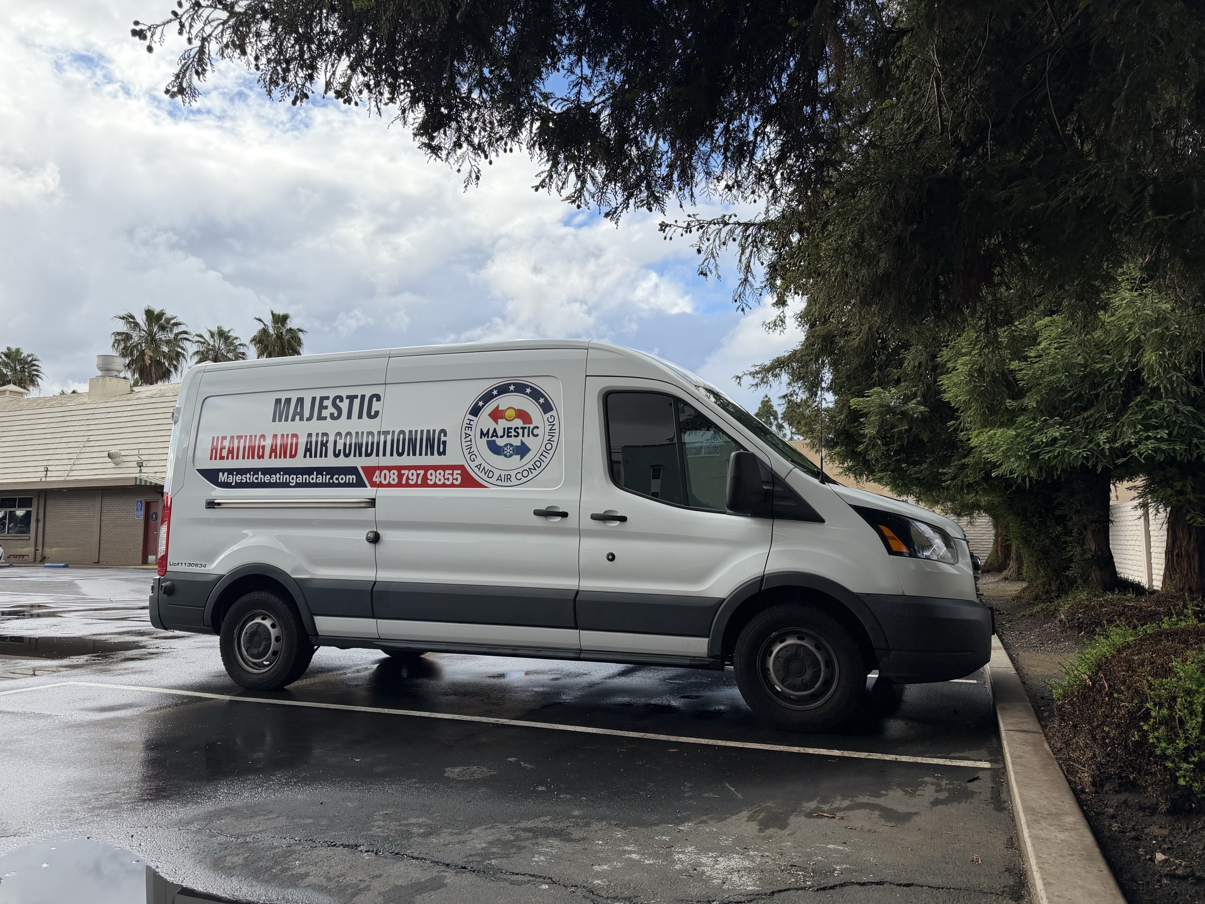 Out serving the neighborhood — Campbell, CA